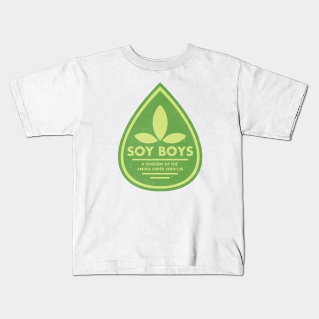 Soy Boys Kids T-Shirt by LaBearDod